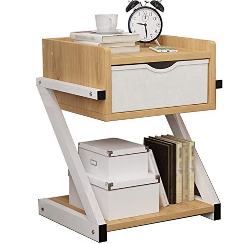 Comodino Assemblea Household Living Room Studio Addensare Corridoio di pompaggio Camera da Terra Storage Box Multifunzione Locker FANJIANI (Color : Imitation Wood)