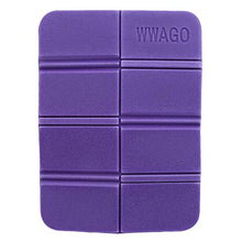 JIFeng - Mini tappetini pieghevoli per sedersi leggeri, per campeggio, picnic, accessori per la casa, colore: Viola