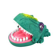STOBOK Gioco Mordente di Plastica Gioco Dinosauro Scherzo Scherzo Giocattolo Genitore-Bambino Gioco Interattivo Scrivania Ornamento per La Casa