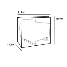 WOLTU® GZ1166 Copertura per Altalena Sedia Dondolo Poltrona Mobili da Giardino Telo di Coperture Cover Protezione PE Verde