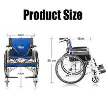 Sedia A Rotelle Semovente, Dispositivo di Mobilità Leggero per Utenti Anziani, Portatori di Handicap E Disabili, Sedia A Rotelle Portatile per L'Indipendenza A