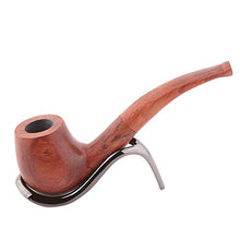 Pipa in legno massello curvato legno di sandalo rosso filtro tutto 9mm, A1