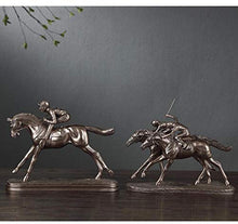 GLKHM Statuette Ornamento Statua Statua di Retro Statue Decoration Office Wine Cabinet Portico Office Home Decoration Crafts-C_See_Picture