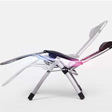 Generic Brands Comoda Sedia a Dondolo Zero Gravity Chair con Cuscino Traspirante, Zero Gravity Pausa Pranzo Pieghevole Letto per pisolino Balcone Schienale per Il Tempo Libero Cool Chair