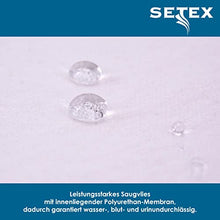 SETEX saugflies Coprimaterasso Impermeabile, 75 x 90 cm, Generazione, Bianco, mwu2075090031008