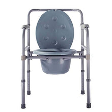 Sedia da Toilette Sgabelli da Bagno Regolabili in Altezza in Acciaio al Carbonio Donne Incinte 53 49 cm 92