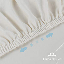 TAOCOCO Copertura per testiera per letto, Fodera Elastica Protezione, protezione elastica a tinta unita,Bianca 180-200 cm