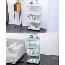 &ripiano di stoccaggio Scaffalature in ferro battuto Soggiorno camera da letto Trolley Scaffale multi-scaffale Cucina da bagno con portapacchi Scaffale di finitura (Color : A)