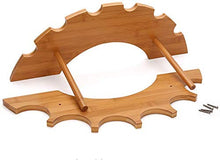 LHQ-HQ Un Ponte di Legno di bambù di Stile DIY Wine Rack personalità Display Vino Rosso Vino Shelf Holder Ornament