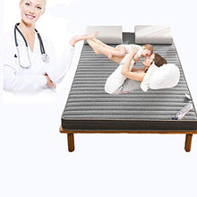 GPWDSN materassi futon Doppio, Materasso futon, Materasso Giapponese per Materasso Materasso futon Singolo Doppio Rivestimento Pieghevole Topper materassi futon Pavimento, 150 cm Volte; 200 * 9 cm