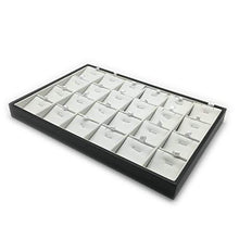 WANZSC 24 Reticolo Gioielli Display Vassoio Collana Titolare Ciondolo Scatola di Immagazzinaggio Anello Orecchino Bracciale Organizzatore Vetrina