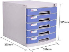 Schedario Classificatore Verticale File di Office Armadi con serratura Data Storage cassetto Riservatezza Desktop Organizer veloce gerarchica Classificazione Pp di plastica - 39.4X29.5X32.5cm Mobile H