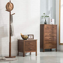 FEANG Tavolo da Comodino Bamboo Tavolini da Comodo con cassettiera Cassetto Comodino Moderno Armadio Minimalista Camera da Letto