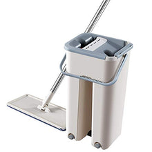 SSAYY Mop Mop per La Pulizia A Spruzzo Magico Mop in Microfibra con Secchio   Mop per Spremere Piatti Cucina per Casa Pulizia A Mano Libera