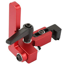 Binari a T per dispositivo di limitazione della lunghezza accurata, scanalatura a T fissa, tipo 75 per utensile per la lavorazione del legno con binario a T standard
