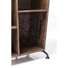 Kare Design - Mobile Bar Lady Rock, Noce