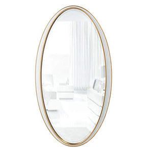 Bathroom mirror Specchio da Bagno Nordico Specchio per specchi da Parete Appeso Ovale Bagno a Parete Camera da Letto Specchio da Bagno Minimalista