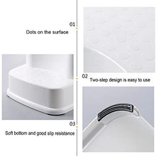 SGHH-UK WC poggiapiedi for Bambini WC WC poggiapiedi Bambino di Lavaggio della Mano Passo Passo Sgabello gabinetto alla Turca Mat Artefatto (Color : White)