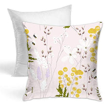 Poggiatesta cuscino e cuscini. 45 cm × 18 in, un set primavera giardino