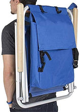 Tavolo da picnic all'aperto Single Beach Chair Sedia da campeggio pieghevole [Nuovo 2020] Sedia Zaino Ultralight con porta tazza compatta e pesante per campeggio all'aperto Barbecue Beach Travel Picni
