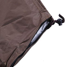 Voluxe Copertura per ombrellone da Giardino, Protezione per ombrellone da Giardino in taffetà di Poliestere, Copertura per Pioggia da Giardino Impermeabile, Copertura per ombrellone,(Brown)