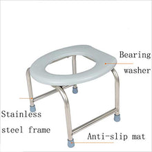 MGMDIAN Sedia da Toilette per Anziani - Sedia da Toilette Premaman Sedia da Toilette Sedia da Toilette - Sgabello Donna Incinta Accessori da Bagno (Size : 36cm)