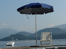 Maffei Art 181A Venezia duplex Alu, palo alluminio, diametro cm 200. Made in Italy