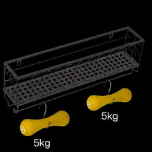 Scaffale da parete per vino, scaffale con 3/5/6 bicchieri da vino, con telaio in ferro per soggiorno, cucina, cantina, colore: nero, 50 x 17 x 10