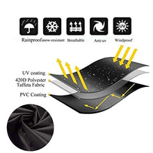 Centitenk Coperchio di Protezione Lounge Impermeabile Patio Copertura della Sedia da Giardino Mobili da Giardino impilabile