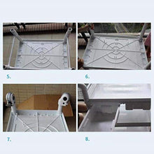 Carrello Silenzioso di Bellezza, Carrello Medico Multifunzionale, Automobile Coreana di Bellezza della Gestione della Pelle, Automobile Bianca di Trattamento Dell'ABS, Veicolo dello Strumento Medico