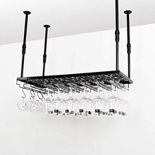 Wine Bar Bar Wine Glass Rack Hanging Wine Glass Bar Hanging European Creative Wine Bottle Holder Portabottiglie Industriale A Parete (Dimensioni: 120 * 35Cm) Rack di Stoccaggio