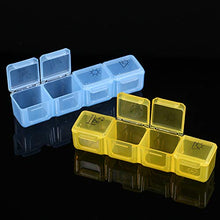 Fascigirl Portapillole Portapillole Settimanale Portatile in Plastica da 21 Griglie Organizer per Pillole per Viaggi