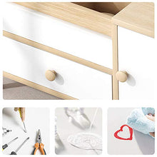 ORGANIZZATORE DI ARCHIVIAZIONE DI GRANDI DIMENSIONI Per Home Camera Da Letto,Tavolo Da Trucco Tavolo Da Toeletta Con Flip Top Mirror E Cassetti Scorrevoli,Assemblaggio Facile-Bianco-a 40x40x45cm(16x16