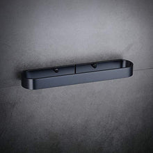 Autoadesiva Portasciugamani Porta Salviette Senza Chiodi, Nero Opaco, per il Bagno e la Cucina, 32.5cm / 12.8"