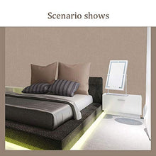 Specchio per Trucco (luminoso e caldo) è adatto per il bagno, Selfie fill light touch screen controllo della luce Specchio per Trucco a LED Specchio Illuminato Rotazione a 360 gradi Facile da trasport