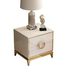 LSX-Comodino Comodino, Moderno e Minimalista Classico Minimalista, Placcato Oro Chiaro, Angolo Letto da Una Camera da Letto, Che Si sviluppa su Tutto l'armadio, Adatto per: Soggiorno/Camera da Letto