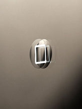 Yellowshop - Specchio Specchiera Cm L.100 x H 80 A Luce LED Retroilluminato Filo Muro Bagno Design Moderno con Touch Modello Elle 108