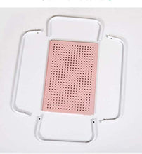 TONG HXF- Desk Ping Piccolo Semplice Studio scrivania Portatile Tavolo Pensione 45 * 35 * 23 Centimetri Durevole (Color : Pink)