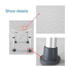 AGWa Bagno Sgabelli doccia regolabile sedia Panchina per disabili, Anziani, bariatrica,D