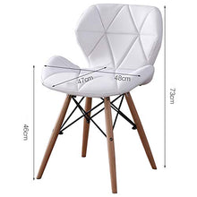 HongTeng Divani Creative Single Single Sedia Lazy Sofa Computer Sedia da Ufficio Cucina Casa Cucina Confortevole Sedia Solida Quattro Colori 48 × 47 cm (Color : White)