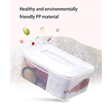 di Plastica Contenitore per Alimenti,Usato per Congelatore Cucina Sicurezza Senza BPA Multifunzione Rettangolo con Coperchio E Maniglia Scatola di Immagazzinaggio-A