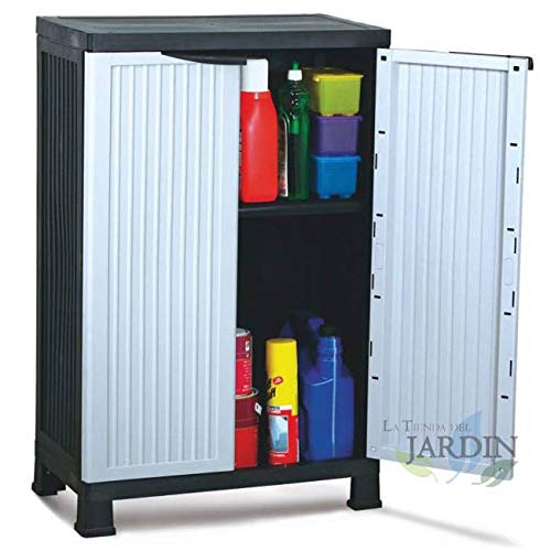 Suinga Armadio basso da interno in plastica, dimensioni 68 x 40 x 92 cm