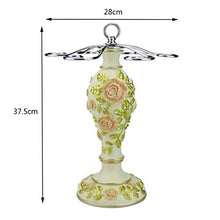 LXH-SH Cremagliera del Vino Holder Nana Resina Tazza del Vino, Rustico stemwares Hanger Occhiali Rack Stand Contiene 6 Coppe 11.0 * 11.0 * 14.8in scaffali Vino contatore
