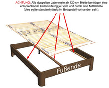 Ecoform Rete a doghe con regolazione durezza 120/140/160/180/200 x 200 cm, in legno, 180 x 200 cm