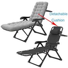 SHUAIIJUAN Sedia per il tempo libero domestico Outdoor pieghevole Lounge Patio sedie reclinabili Sdraio da spiaggia sedie a sdraio Sedia da giardino Lounge Patio sedie all'aperto Yard 441lbs Beach di