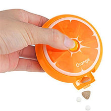 N/V Portatile Forma Rotonda Piccola Medicina Pill Box Portatile 7 Giorni Settimanale Viaggio Medicina Titolare Tablet Storage Caso Contenitore