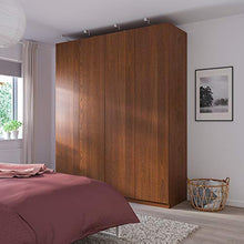 PAX telaio armadio 50x58x201 marrone effetto frassino tinto