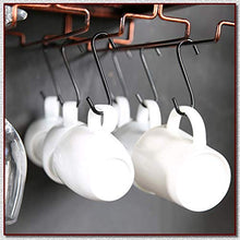 Elegante Portabottiglie da Vino Portabottiglie Rovesciato, Portabottiglie Europeo Creativo Appeso, Portabottiglie da Parete Industriale, HJJ, Bronzo, 60CM