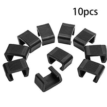 Clip Outdoor Furniture Patio Wicker clip di plastica Divano Connect Clamps per sedie mobili da giardino del sofà 10PCS 4.25CM Estate Cortile