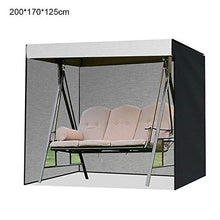TTFLY - Coprisedile per dondolo, impermeabile a 3 posti, copertura per protezione solare 210D, Oxford da giardino